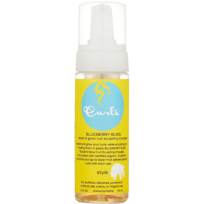 Curls Blueberry Bliss Repair and Grow Curl Sculpting Mousse oz