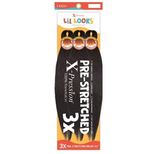 Outre Xpression Lil Looks 3X PRE-STRETCHED 32 inch