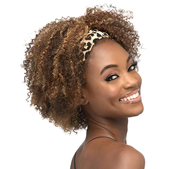 Vivica Fox Collection Headband Quick Wig HB- Faye Color 1B
