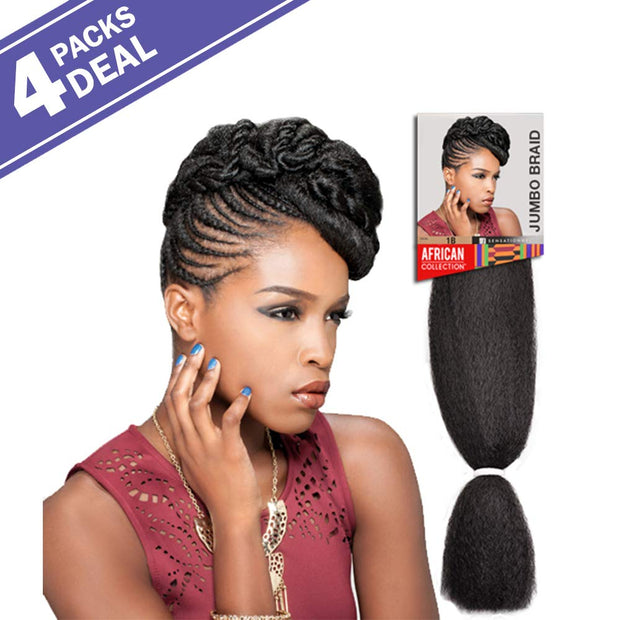 Sensationnel African Collection Color Braid Synthetic Hair