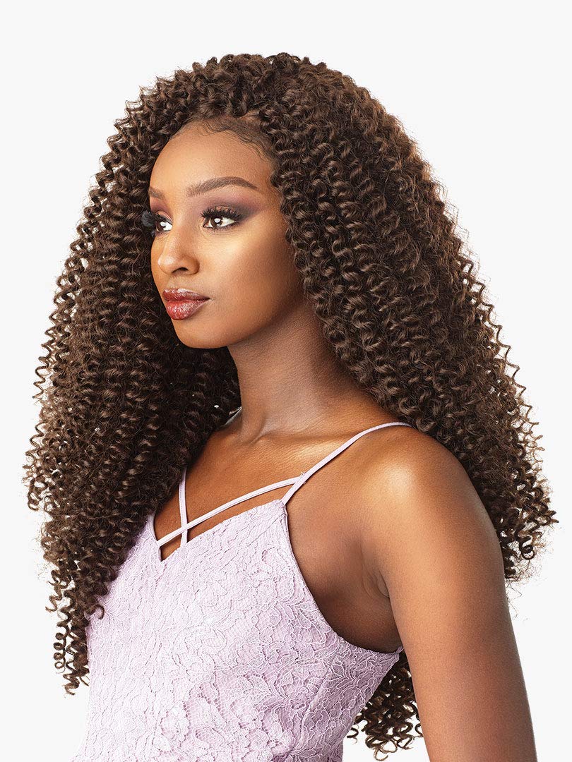 Sensationnel Lulutress Crochet Braid Water Wave 18 inch Synthetic