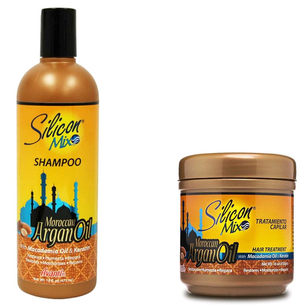 Silicon Mix Argan Oil Shampoo oz