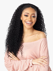Dashly Headband Wig W/ Velcro HB Unit 3 Color F1B/30 On The Go Styles