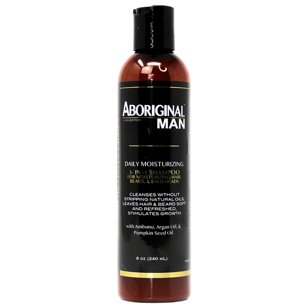 Aboriginal Man Daily Moisturizing Shampoo 8OZ