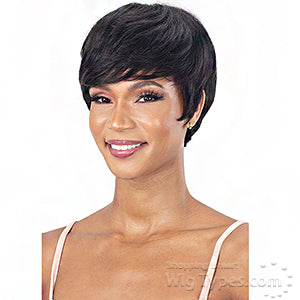 Mayde Beauty 100% Human Hair Wig Alena Color Natural Dark