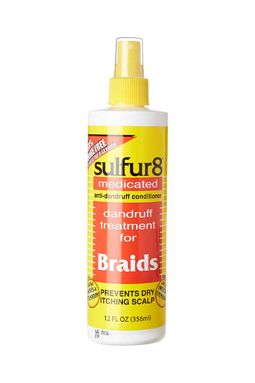 Sulfur 8 Braid Spray Medicated Treatment 12 oz